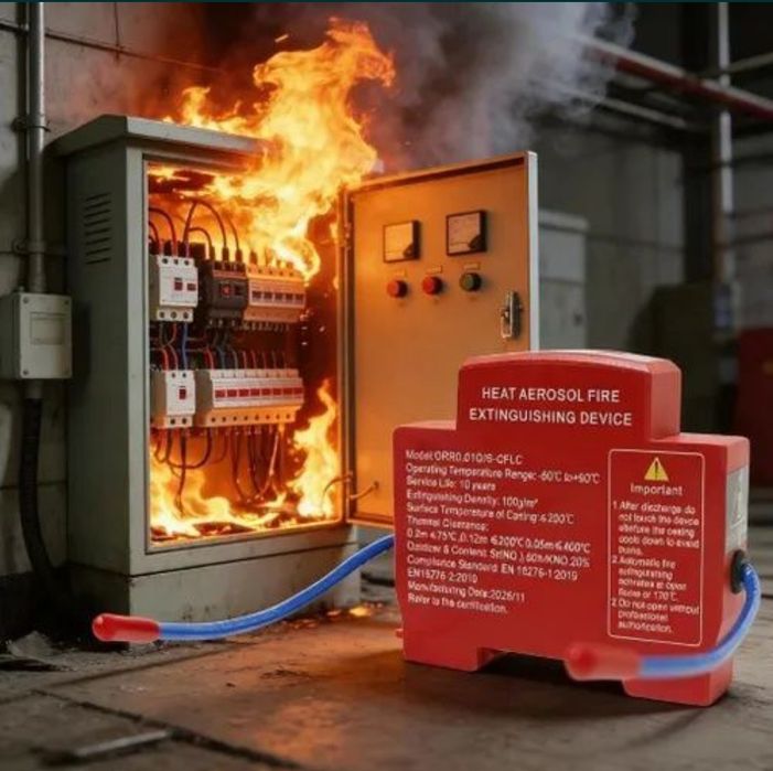 Термоаэрозольный огнетушитель