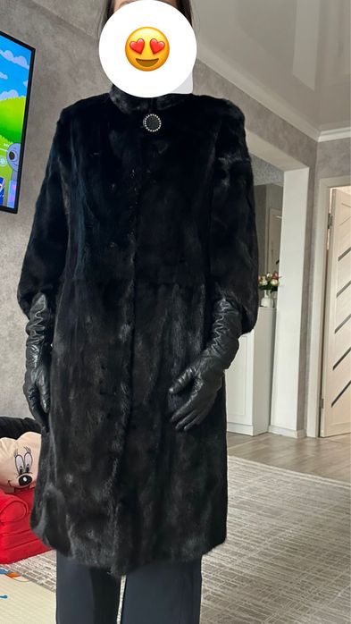Женская норкавая шуба