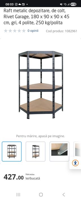 Raft metalic dedeman