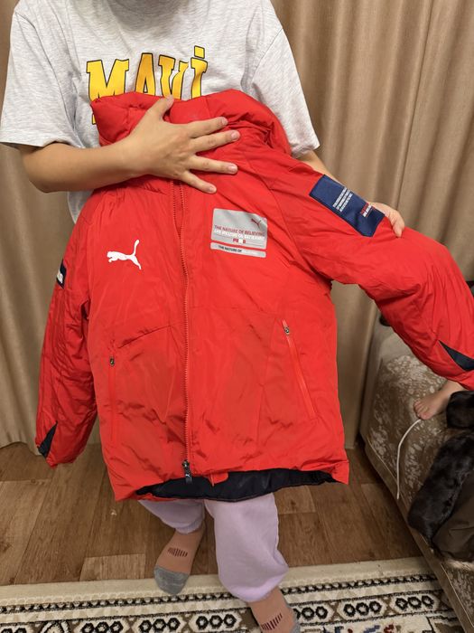 Куртка Puma оригинал зима на мальчика 6-7 лет