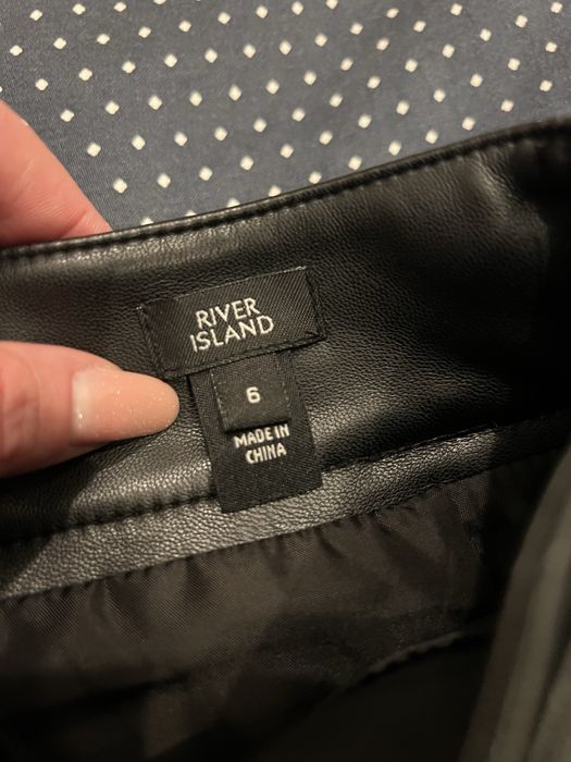 Fusta piele ecologica River Island marime XS-S
