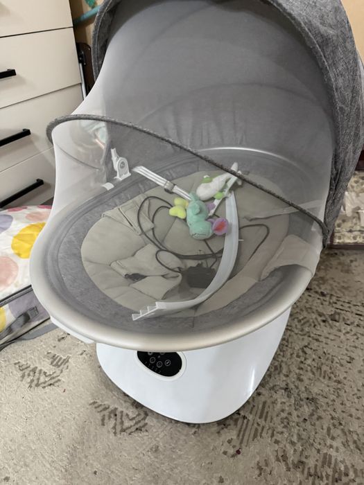 Электро шезлонг качеля