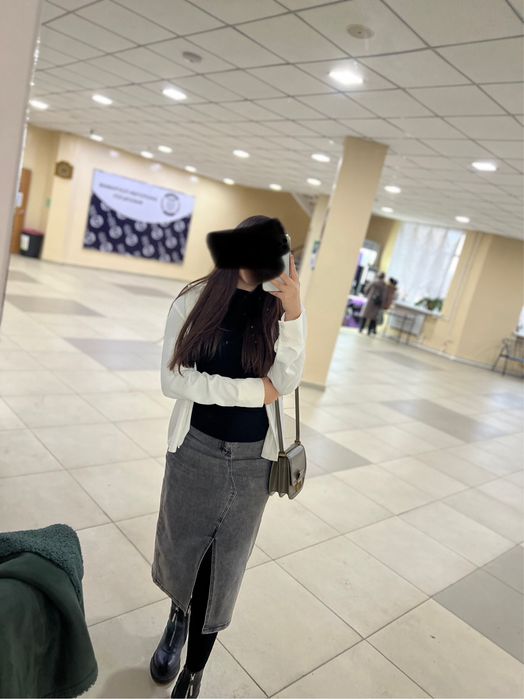 Юбка джинсовая стрейч