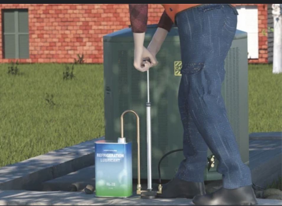 Pompa injectat ulei climatizare frigotehnie wipcool r1 r2 noua