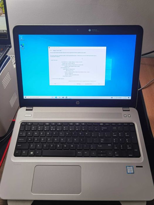 Laptop HP 450 G4, i3-7100U, 8gb RAM, 512gb HDD, bateria tine foarte ok