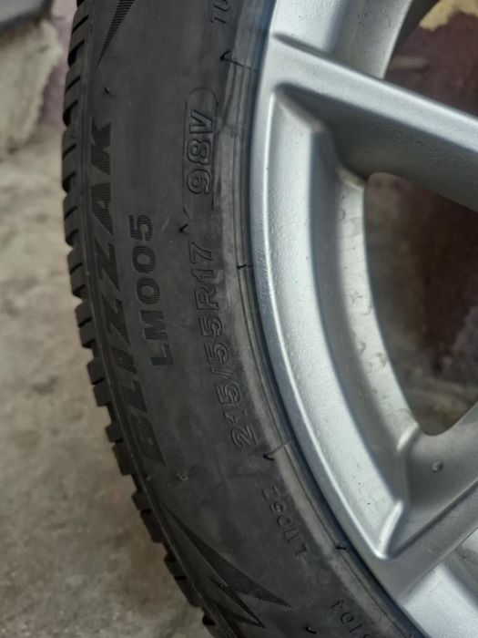vand set de jante  BORBET   215/55/R17 BRidgestone  All Sezon