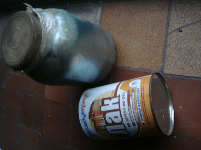 Краска серебряная из пудры СССР около 2 кг полная 2-х литровая банка