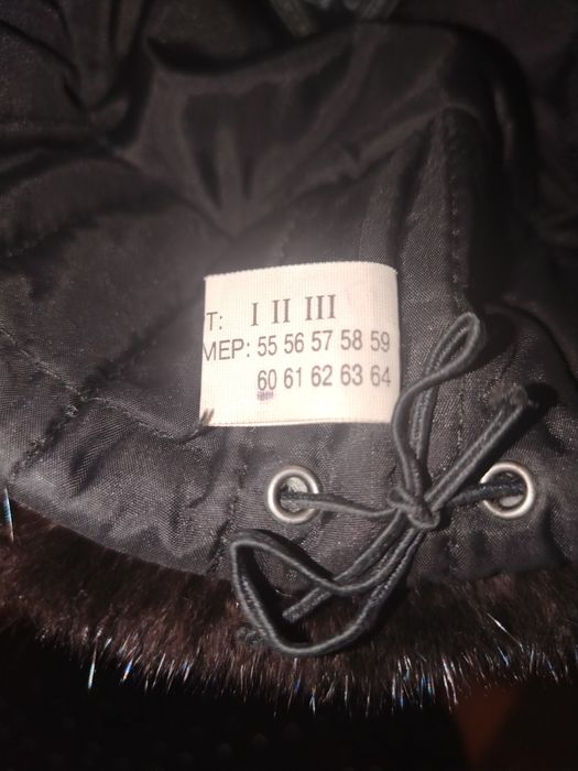 Мужская норковая шапка