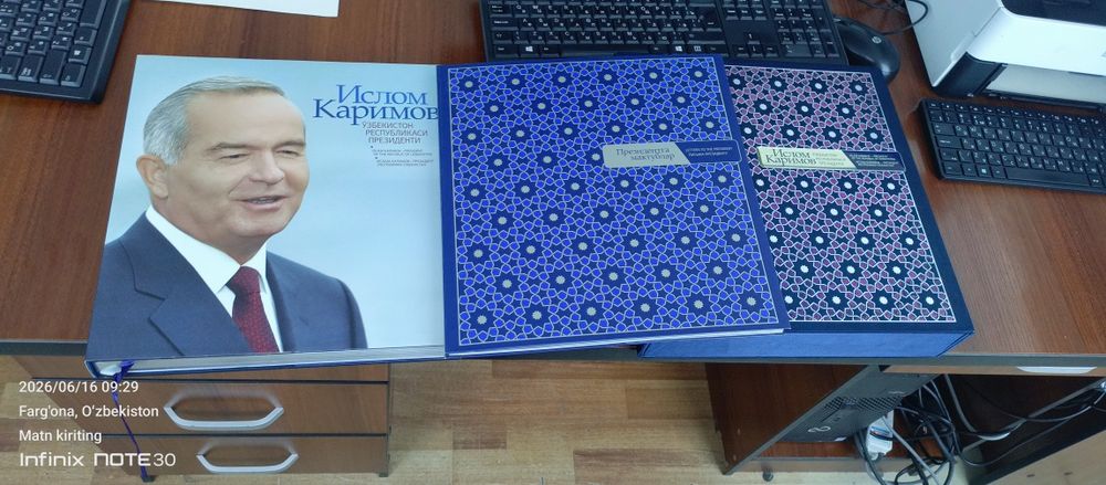 I.Karimov kitobi  yangi