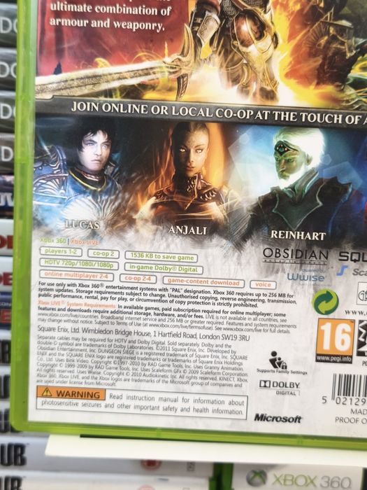Joc/jocuri Dungeon Siege III/3 Xbox360/Xbox One original