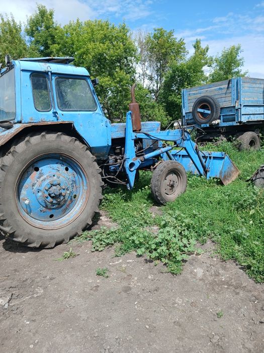 Продам трактор с куном мтз.