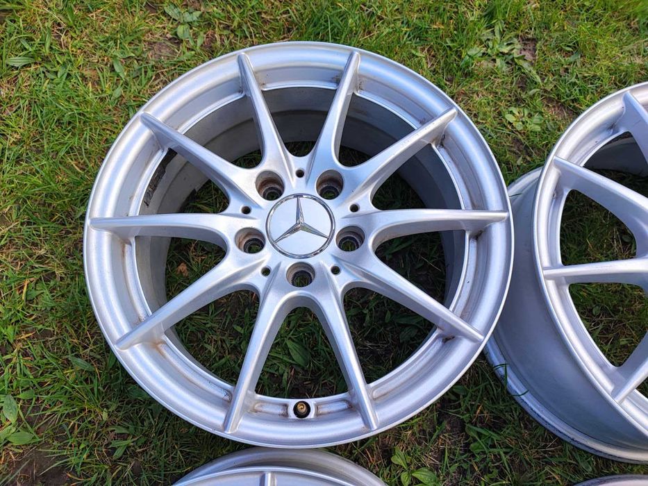 Mercedes/Мерцедес - 16 цола 5x112; 4 бр. Оригинални лети джанти