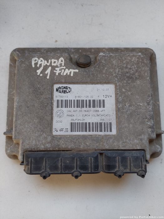 Calculator Ecu Fiat Panda (169_) [ 2003 - > ] Oem 6160112502