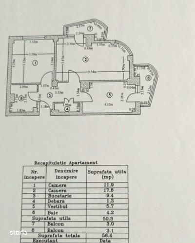 Apartament 2 camere Aviatiei