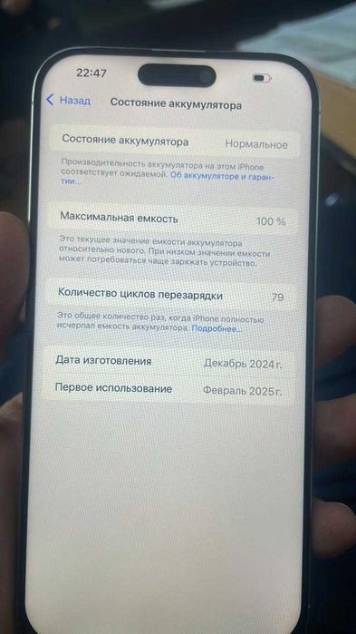 iPhone 16 Pro Max 256GB (Белый)