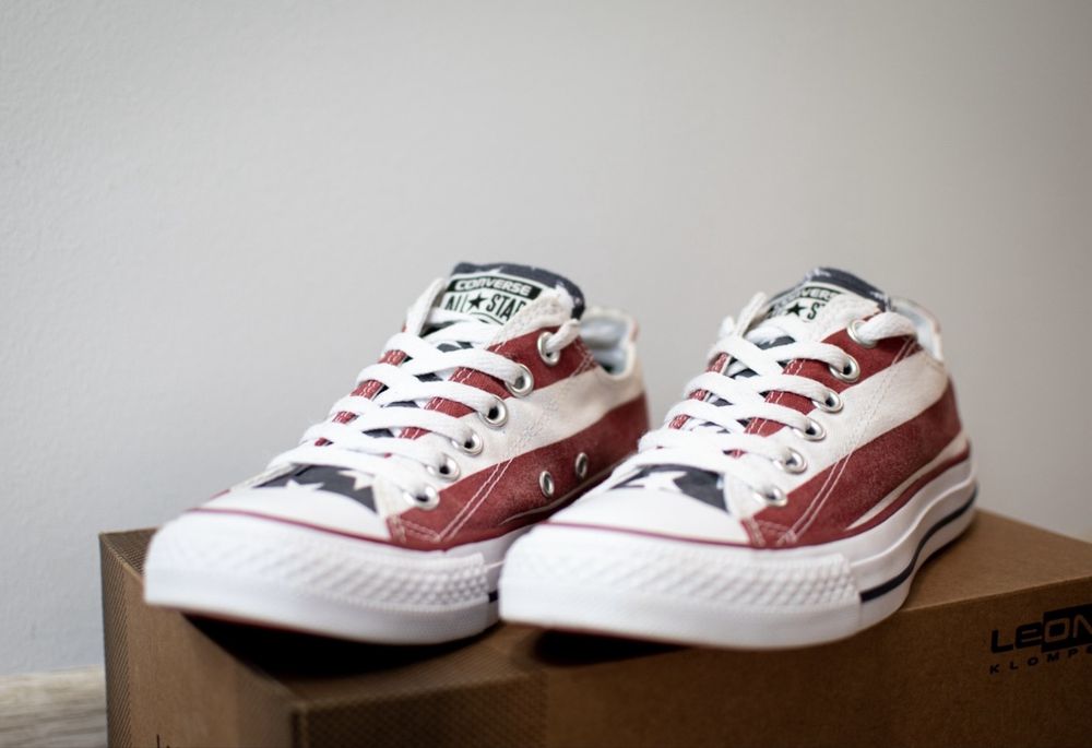 Converse Tenisi - Chuck Taylor All Star Star & Bars Ox