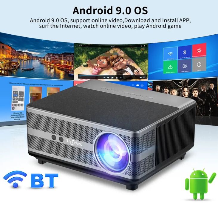 Супер Смарт Проектор. Яркий и сочный. На Андроиде.