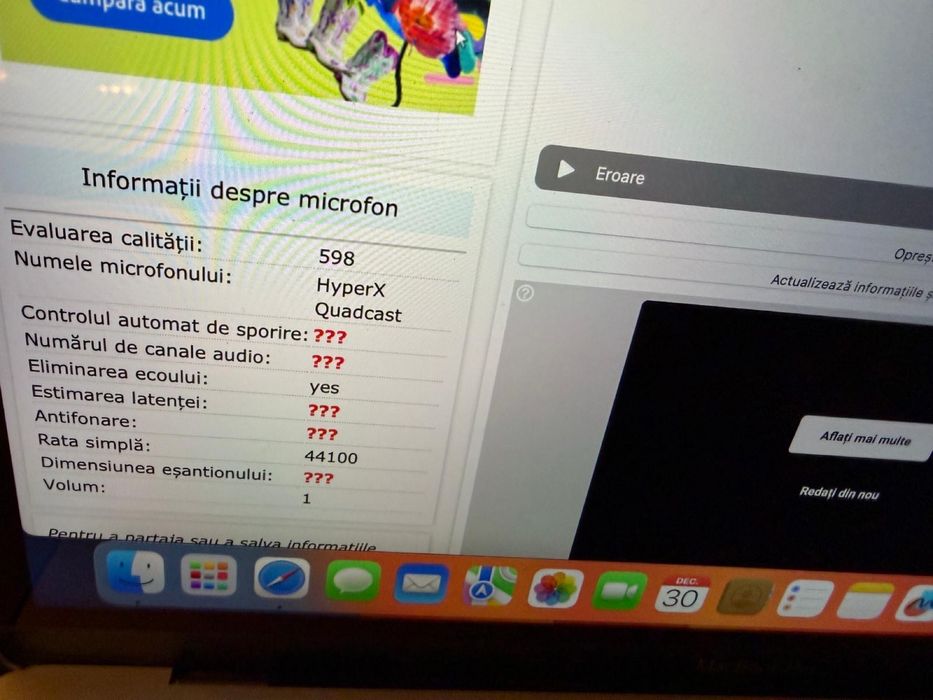 Microfon Gaming HyperX QuadCast S, RGB USB