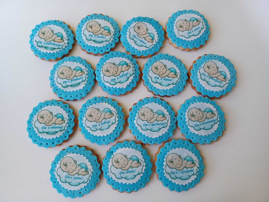 Меденки и мъфини за погача на бебе и кръщене/ прощъпулник
