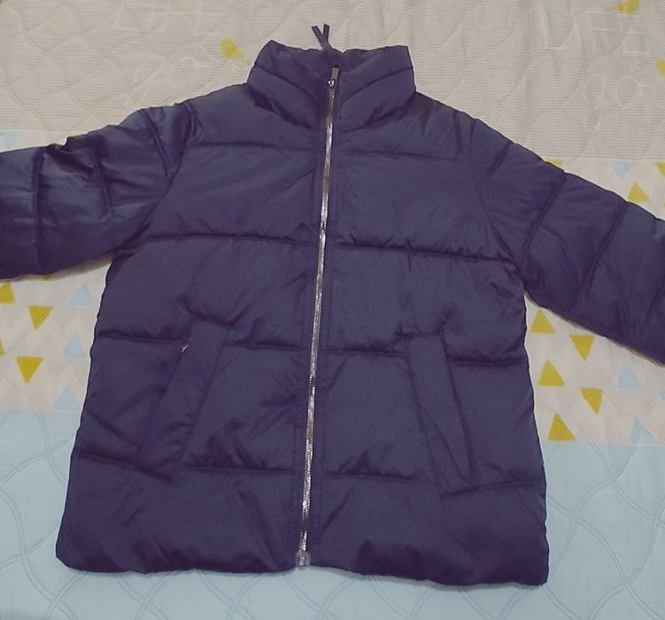 Тъмно синьо яке размер XS