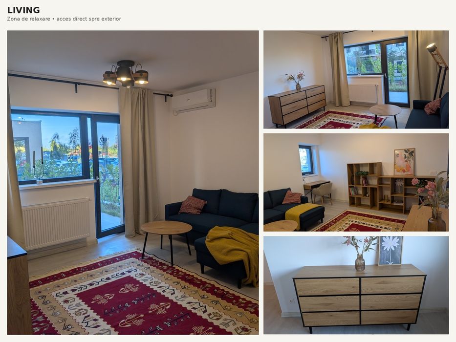 Apartament modern cu grădină privată și parcare subterană | HILS Republica