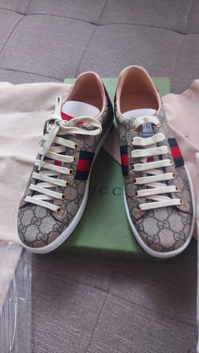 Дамски НОВИ кецове Гучи оригинални