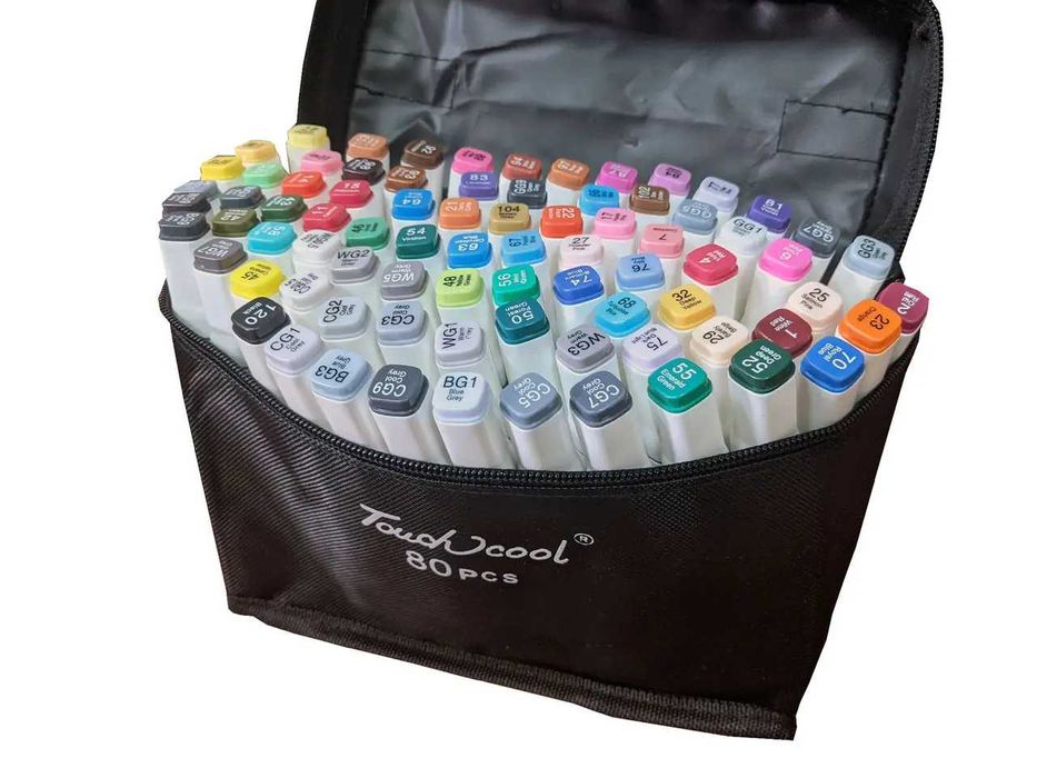 Скетч маркеры "TouchCool" 80 шт