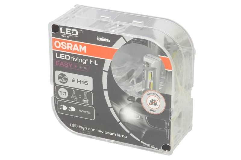 Комплект LED крушки за автомобил Osram LEDriving HL EASY, H15