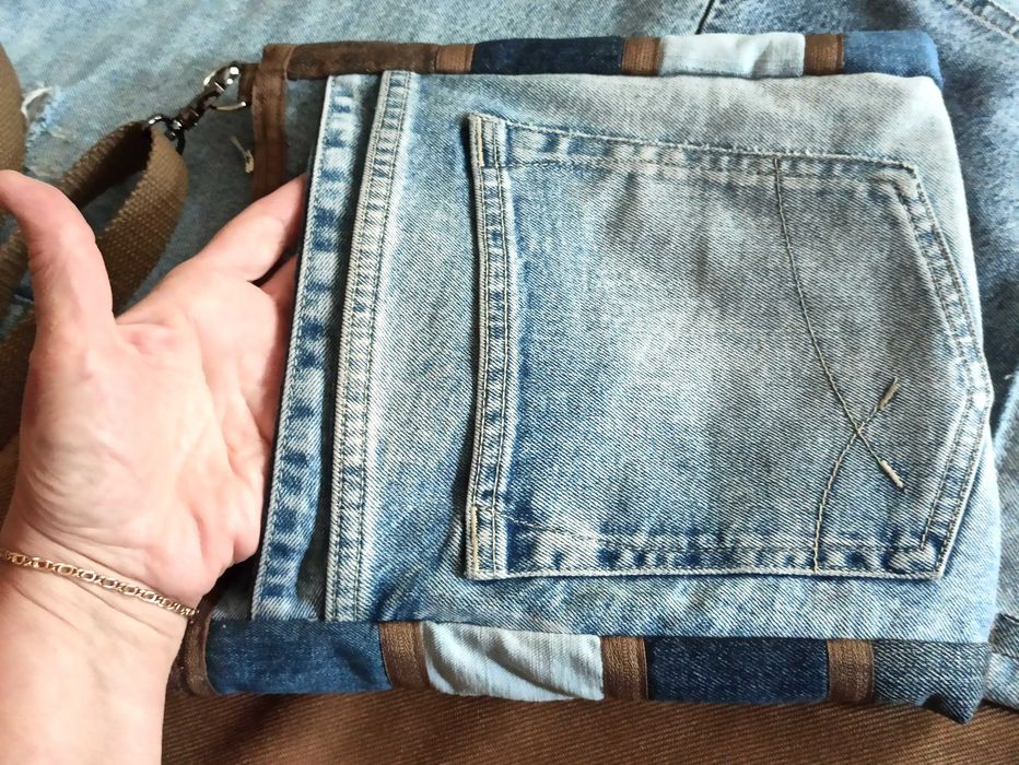 Новая джинсовая-сумочка.