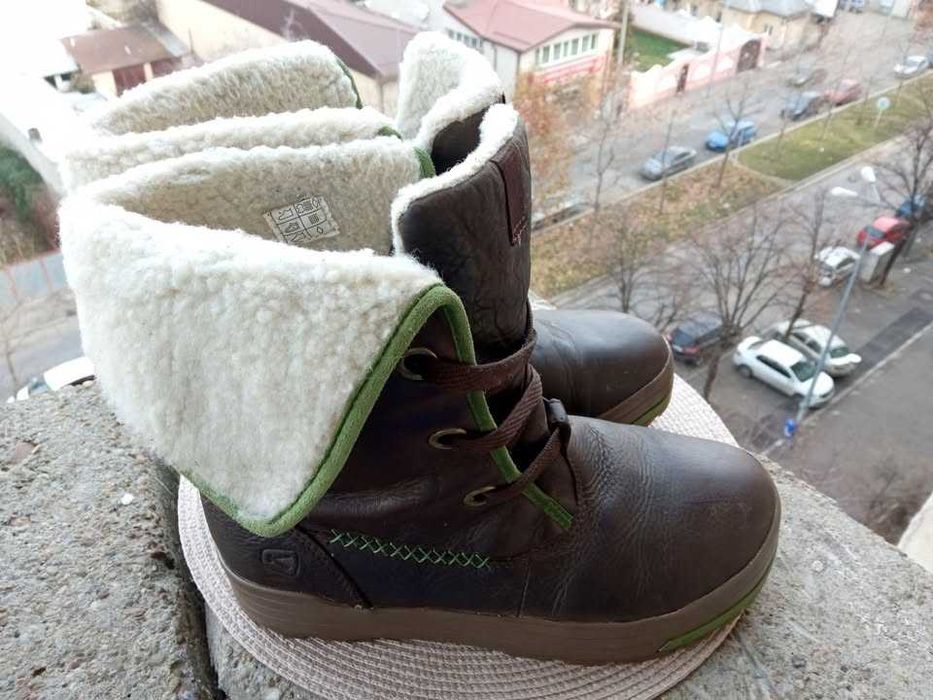 Cizme piele imblanite Keen, mar. 39.5 (26 cm)