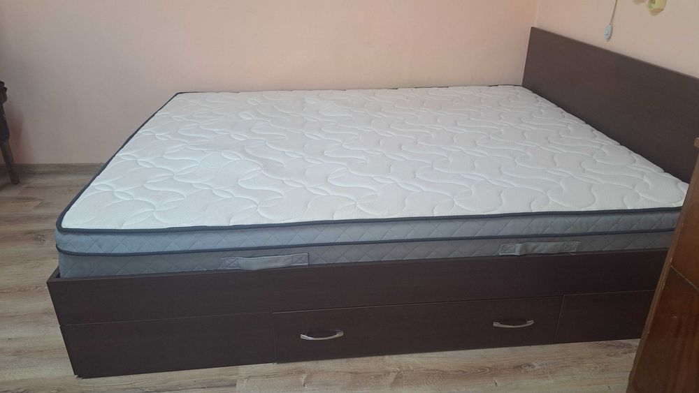 Спалня Ирим- 700 лв. +гаранция на матрака - 4 год. гр. Първомай