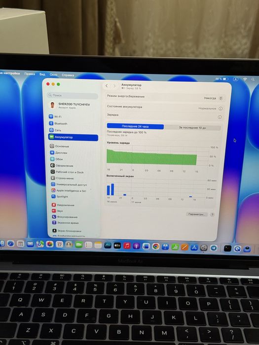 MacBook Air M1 8/256 xolati zo’r