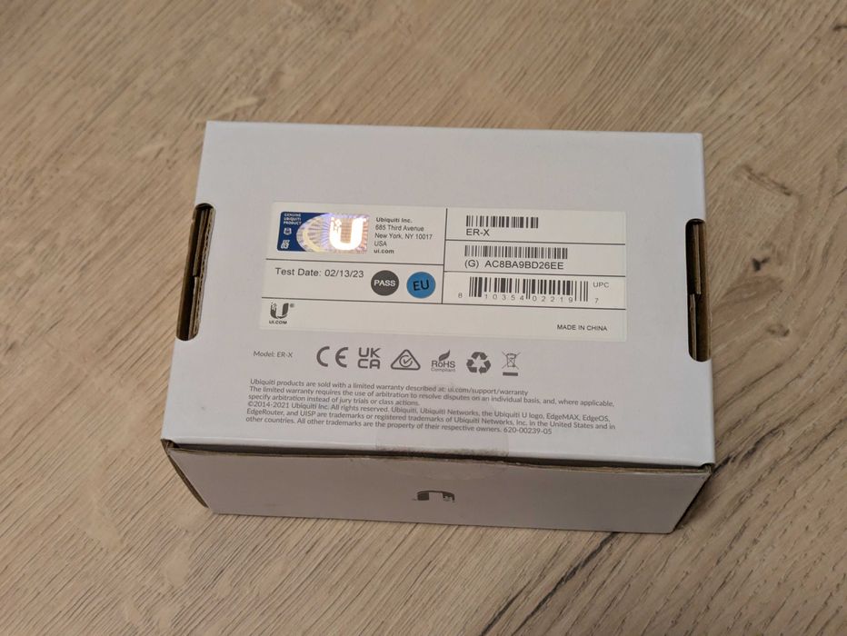 Ubiquiti Edge Router X