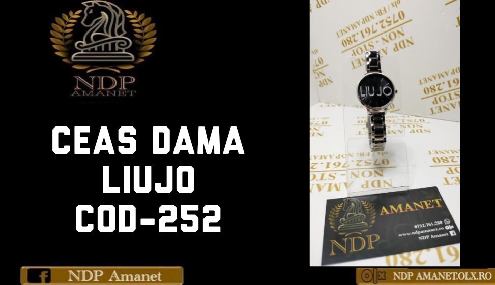 NDP Amanet Brăila Ceas Dama Liujo (252)