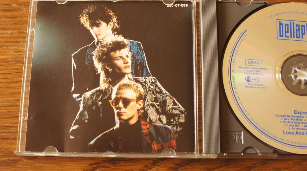 CD album Love And Rockets ‎– Express/1986/Alternative rock