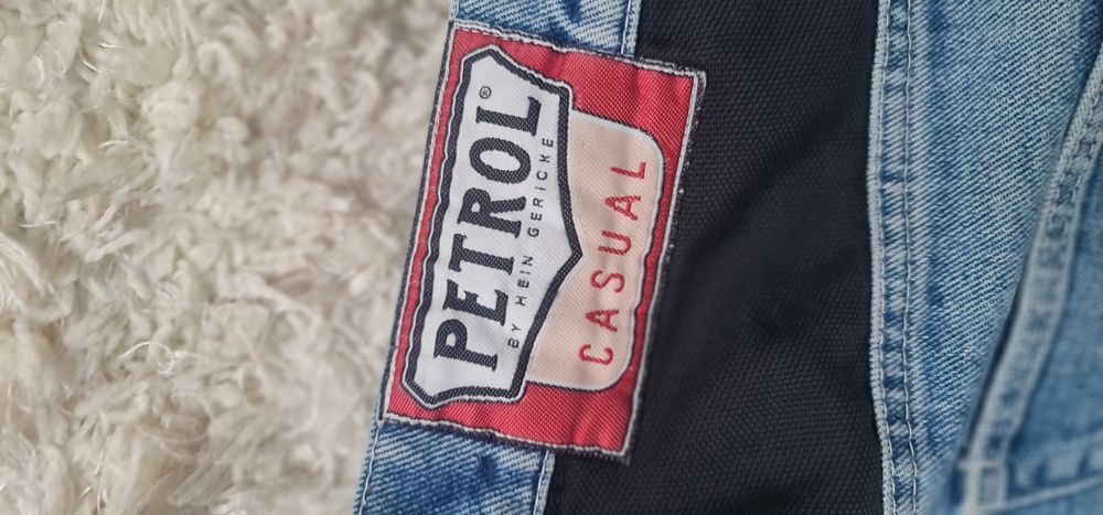 Blugi moto kevlar Petrol by Hein Gericke