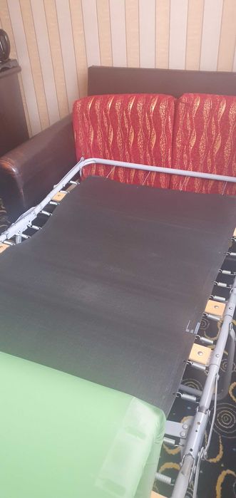 Двоен диван с разтегателен механизъм