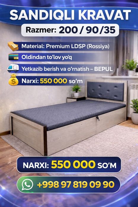 Mebel kravat sundukli