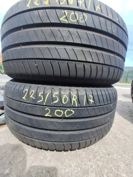 2 anvelope vara 225/50r17 Michelin  2020 Montaj Gratuit