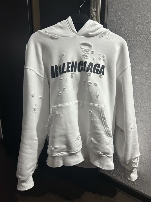 Balenciaga ripped hoodie | size XS