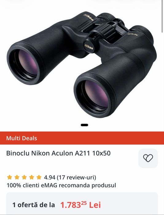 Binoclu Nikon Aculon A211 10x50