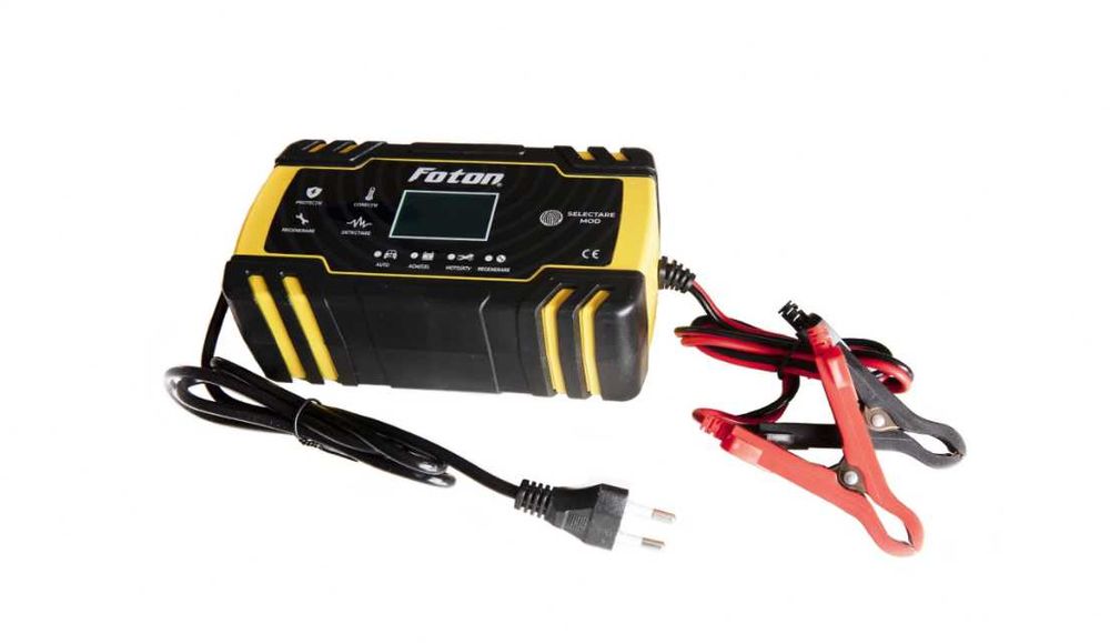 [NOU] Redresor auto inteligent Foton RI-1224-8 | regenerare/desulfatare | 12V/8A , 24V/4A