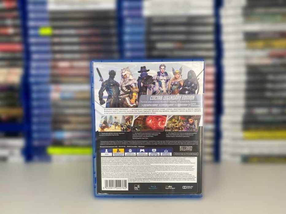 OverWatch PS4/PS5 Большой Выбор Дисков