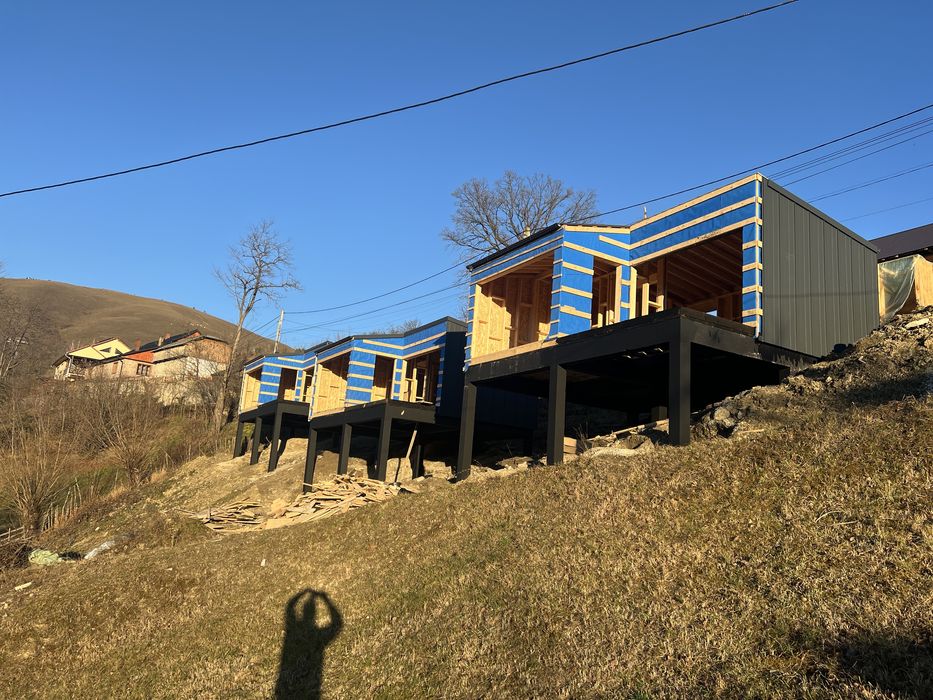 Cabana nordica in Buhalnita Hangu Lac Bicaz investitie