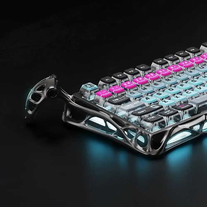 ; Клавиатура Gravastar Mercury V75 Pro (CyberPunk) Magnetic Switch