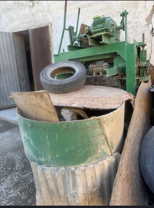 Пескоблочный станок