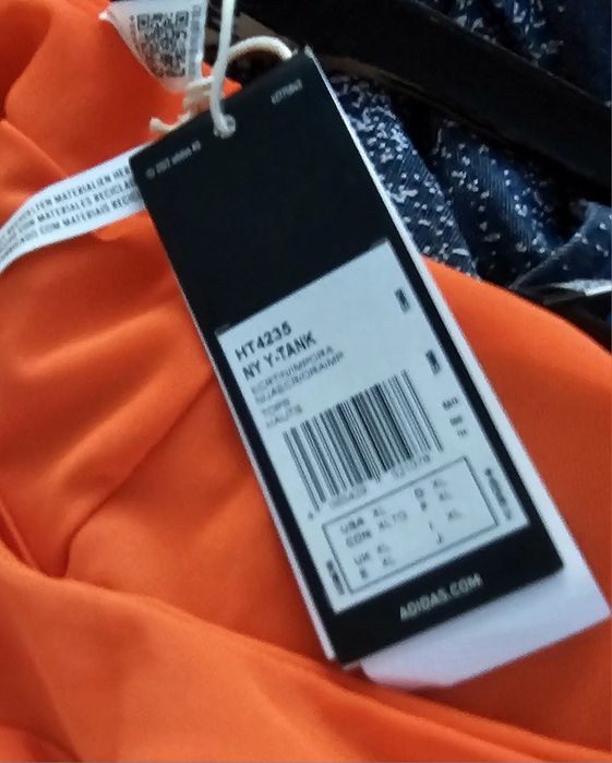 Adidas оригинален дамски топ Л/Хл размер