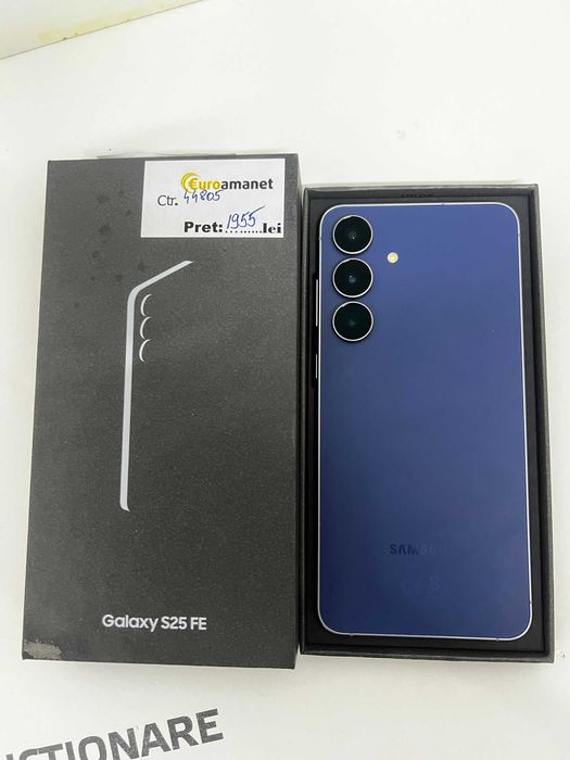 Telefon Samsung Galaxy S25 FE, Dual SIM, 8GB RAM, 128GB -I-
