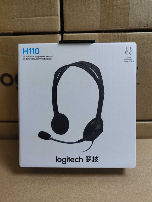 Проводная гарнитура Logitech H110 Stereo Headset