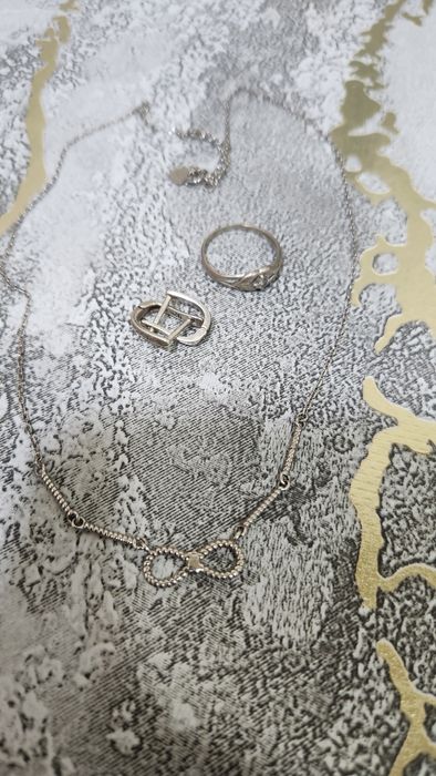 Продам серебро кольцо,серёжки и цепочка